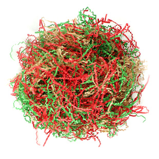 彩色拉菲草褶皱纸丝 纸条 香水红酒喜糖礼盒填充物 拉菲草 纸丝