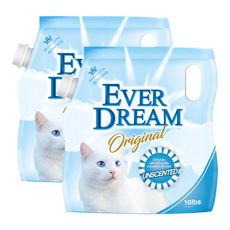 蓝梦猫砂韩国进口evdream膨润土