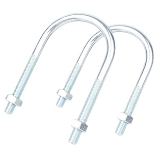 镀锌U型螺栓螺丝加长u形管夹管卡抱箍固定骑马卡扣带螺母套装组合