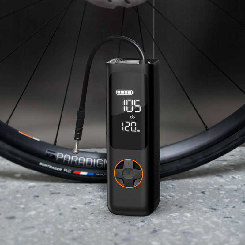 P1骑记电动充气泵车载汽车用车胎打气电动车高压无线应急泵充气宝