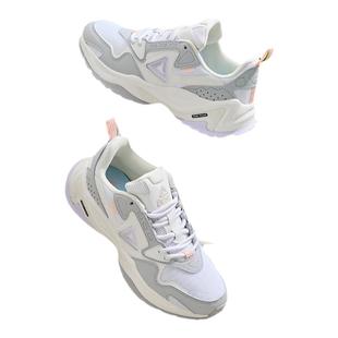 匹克态极女鞋老爹鞋2026春季厚底增高运动鞋复古百搭透气休闲鞋女