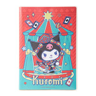 广博三丽鸥胡桃夹子镭射防水B5胶套本笔记本本子 中小学生专用暑假日记本手账本手帐本记事本小本子文具