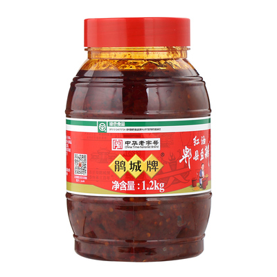 鹃城牌豆瓣酱红油中华老字号