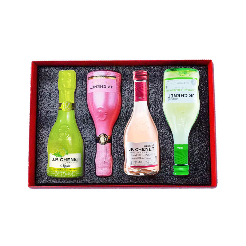 四支礼盒装200ml*4桃红起泡酒