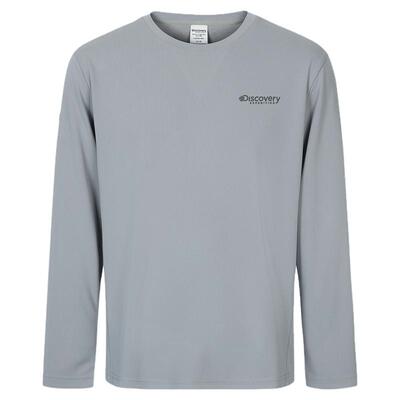 Discovery探索户外长袖T恤速干运动训练服男士休闲长袖内搭
