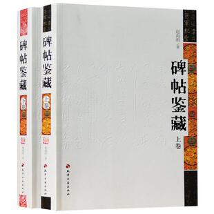 碑帖鉴藏 全套2册 赵海明 著 碑帖珍品临摹本拓本拓片石鼓文碑碣墓志经幢塔铭石经泰山摩崖刻石画像篆刻书法艺术鉴赏研究书籍正版