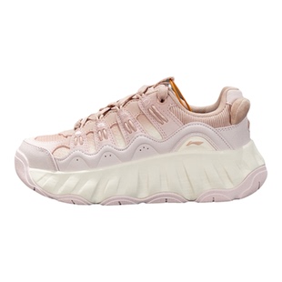 李宁2026春季新品宝可梦联名系列曲奇女子厚底增高休闲鞋AGCW178