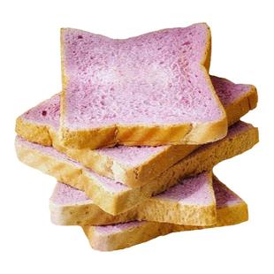 全麦面包紫薯健康早餐主食代餐整箱零食品营养饱腹粗粮全麦吐司片