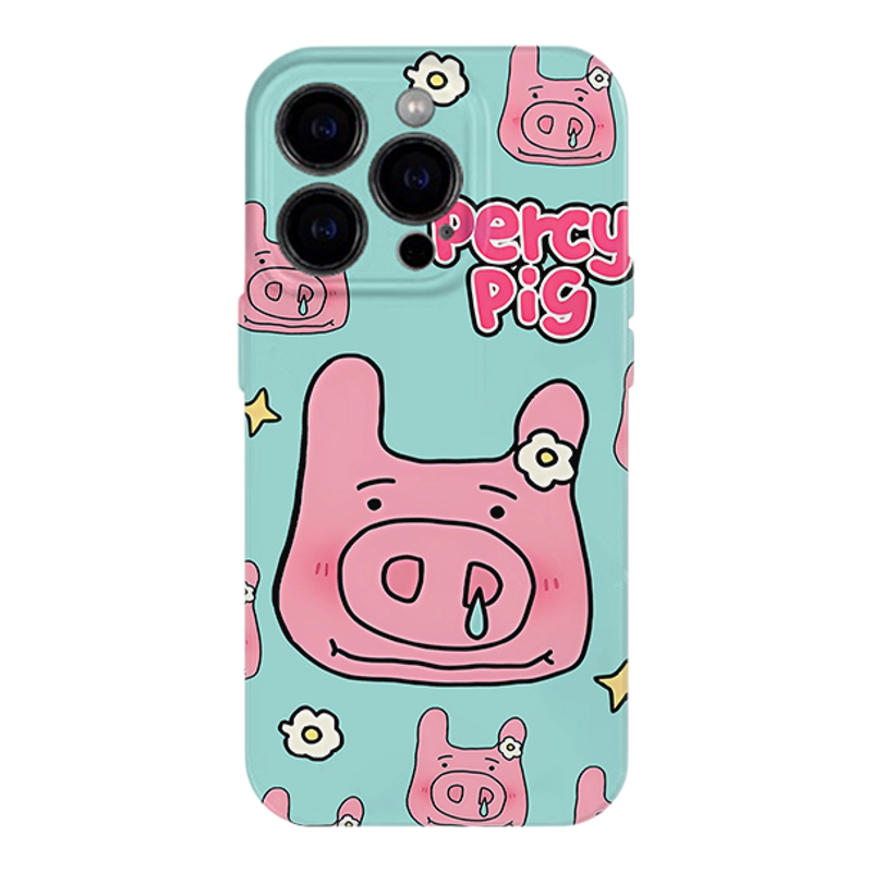 粉色玛莎猪猪~适用于iPhone17promax苹果15小米14华为mate60nova12p50e荣耀90vivo10