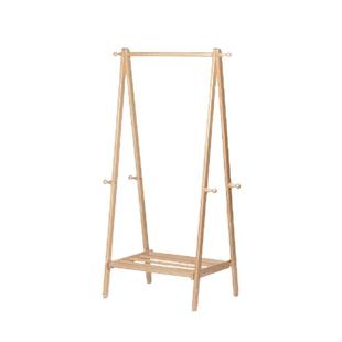 实木衣架落地卧室榉木衣帽架隔夜儿童挂衣架风衣增高架大衣民宿