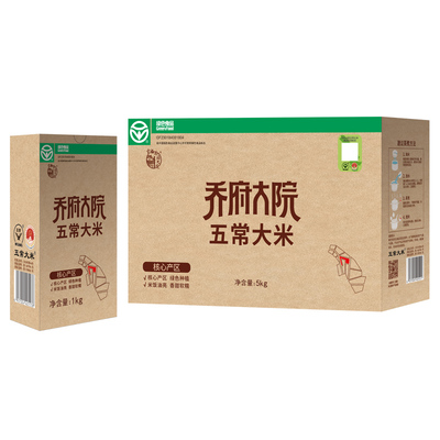 五常大米礼盒乔府大院