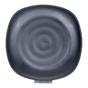 密胺黑色餐具塑料牛肉火锅烧烤店专用盘子仿瓷长方形配菜盘子商用