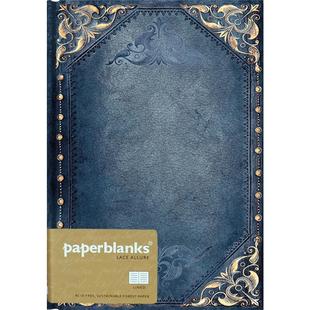 paperblanks佩兰克复古学生笔记本新典雅系列手帐文艺精致礼物简约日记本硬面口袋随身小型本子商务送礼进口