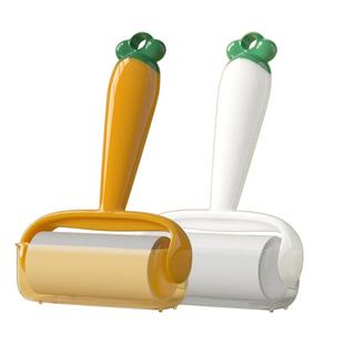 粘毛器滚筒可撕式卷纸头发清理粘猫毛神器萝卜家用滚刷强力去毛器