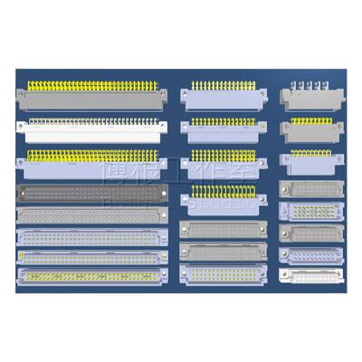 欧品DIN 41612连接器PCB封装库 Oupiin 9001系列 AD格式 带3D模型