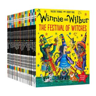 【自营】【25册】女巫温妮英文版 Winnie and Wilbur 女巫温妮 温妮女巫绘本 温妮女巫 女巫温妮绘本 牛津英语分级读物