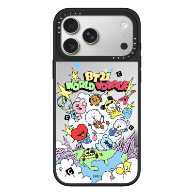 CASEJiAK韩国男团BT21适用于iPhone18 17Pro Max手机壳苹果16/15Pro Max磁吸12 13 14plus保护壳套Air防摔