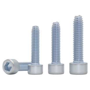 镀锌内六角三角牙圆柱头自攻钉自钻自锁加硬锁紧螺丝DIN7500EE