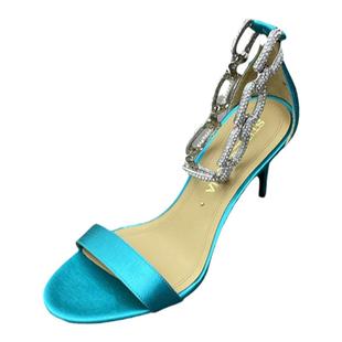 STELLA LUNA露娜女鞋夏季一字带细跟单鞋时尚高跟凉鞋SL119285