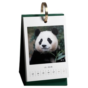 大熊猫福宝2026年台历福宝周边伴手礼实用小礼品桌面月历生日礼物