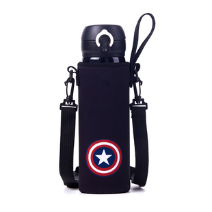 保温杯杯套 通用斜挎背带水壶套吸管杯保护套水杯袋350-500-750ml