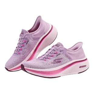 Skechers斯凯奇正品女士网面鞋透气闪穿鞋减震运动鞋跑步鞋129006