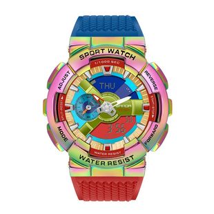 多巴胺学生女款电子表学霸手表初高中2025新款名牌正品运动表儿童