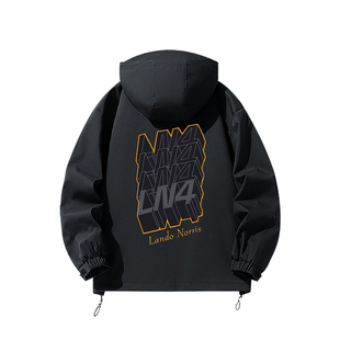 兰多·诺里斯2025F1世界冠军Norris周边外套LN4车迷连帽夹克衣服