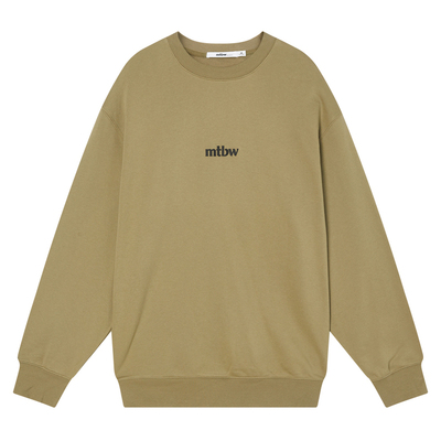 美特斯邦威圆领宽松休闲卫衣