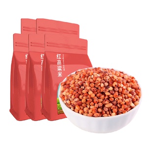 邹有才东北粘红高粱米新米现磨去皮糍粑酿酒食材五谷杂粮