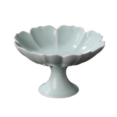 高温陶瓷中式釉下彩干果盘冷菜盘