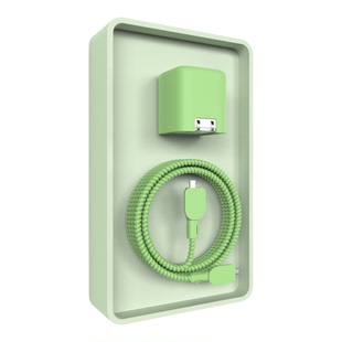 充电器保护套适用于图拉斯小冰块Pro45W充电头套硅胶壳苹果17系列数据线保护套苹果17Pro手机壳17promax防摔