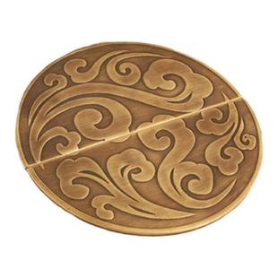 新中式红木家具纯铜把手衣柜橱柜门鞋柜门书柜子仿古拉手老式拉手