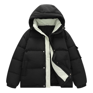 回力羽绒服男士冬季2025新款青少年加厚防寒连帽男生冬装保暖外套
