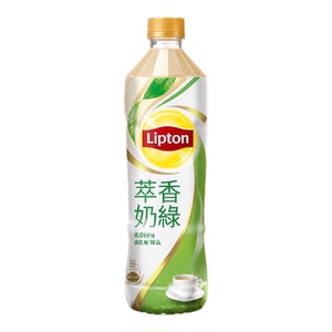 立顿Lipton 萃香奶绿535mlx6浓香绿茶清爽解渴解腻去油腻健身即饮