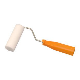 4英寸10cm聚醚海绵滚筒水性漆木器漆艺术漆乳胶漆专用海绵滚筒刷