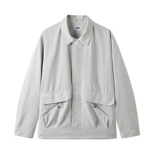 [商场同款]森马夹克男户外工装外套防泼水轻薄款秋装2025新款上衣