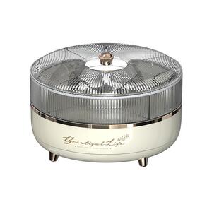 果盘家用客厅茶几干果盘糖果盒网红爆款零食摆放盘分格密封收纳盒