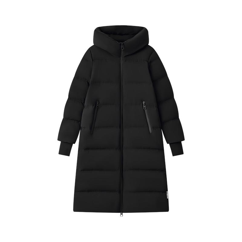 【自营】Marc O'Polo2025冬季新款90白鹅绒连帽羽绒服外套女时尚