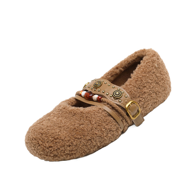 【爆款推荐】毛毛鞋女休闲百搭