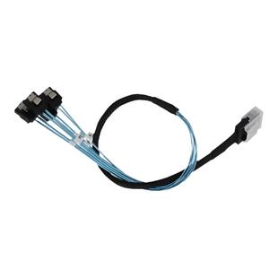磁盘阵列MiNi SAS SFF-8087 8643 TO 4*SATA服务器硬盘反向连接线
