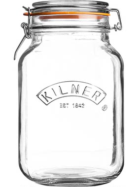 Kilner玻璃密封罐泡菜泡酒储物罐