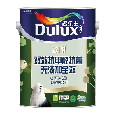 多乐士双效抗甲醛3倍防霉乳胶漆
