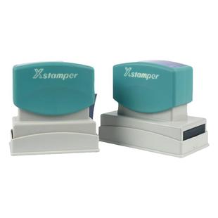 日本旗牌印章Xstamper渗透印科目防水通用章章作废章专用自动合格章