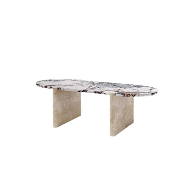 coketf轻奢客厅大理石茶几