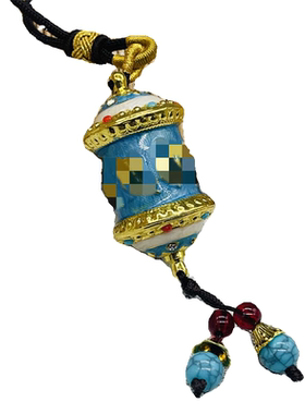 饰品西藏手工六字民族风项链吊坠