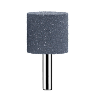 蓝胜棕刚玉磨头6mm柄打磨抛光除锈小砂轮机用球形圆柱形T形桃形