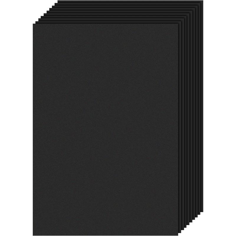a4黑色卡纸黑卡纸4k硬卡纸8k大张加厚4开黑纸美术专用绘画水粉硬纸板幼儿园手工制作diy黑色纸a3画画纸活动价