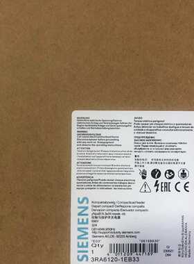 保护器3RA6120-1EB33拍前询价下单