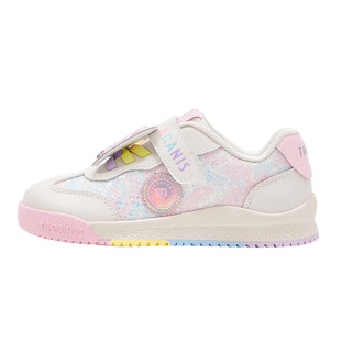 泰兰尼斯童鞋春季新款儿童运动鞋女童慢跑鞋时尚休闲运动鞋儿童鞋